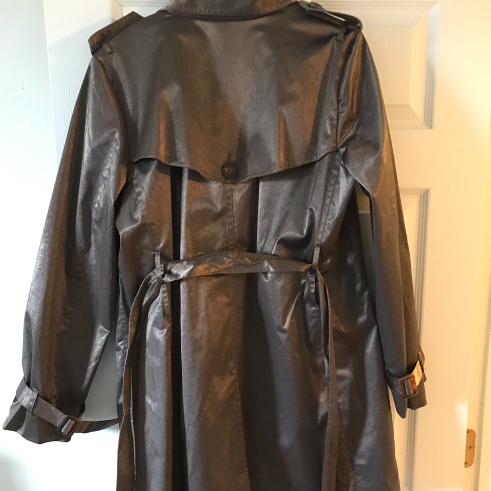 Gray Metallic Coat - image 6